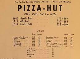 Pin By Robin Ritter On There Are Places I Remember Pizza Hut Menu Pizza Hut St Joseph Mo