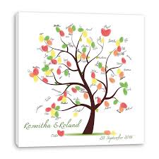 Wedding Tree Symbol Fur Wachsende Bluhende Liebe Hochzeitsgaste Verewigen Sich Mit F Fingerabdruck Baum Hochzeit Fingerabdruck Baum Fingerabdruck Leinwand
