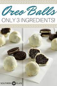 Oreo Cookie Balls 3 Ingredient Easy Easy Recipes Desserts Oreo Southernplate Oreo Balls Recipe 3 Ingredients Oreo Recipes Oreo Truffles Recipe