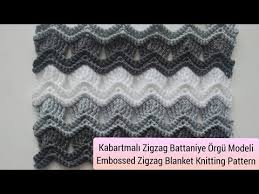 Zikzak Battaniye Modeli Zikzak Battaniye Modeli Yapilisi Battaniye Modeli Tigisi Kabartmali Youtube Battaniye Modelleri Battaniye Krose