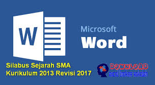 Ilmu pengetahuan sosial (ips) satuan pendidikan : Silabus Sejarah Sma Kurikulum 2013 Revisi 2017 Excel Berkas Sekolah