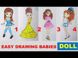 Easy Drawing Tips For Beginners How To Draw Cute Babies Dolls Step By Step Youtube The best selection of royalty free cute doll vector art, graphics and stock illustrations. easy drawing tips for beginners how to draw cute babies dolls step by step
