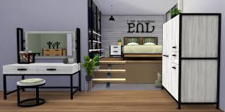 At scale space planning, our goal is to make the interior design process as seamless as possible. Urban Bedroom Kit Build Your Sims Dream Modern Quirky Introvert Cc