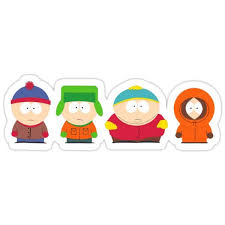 Southpark Pathern Sticker By Chanel Silence In 2020 South Park Characters South Park Tattoo South Park