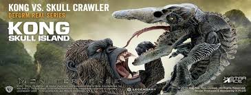 Lanard king kong kong skull island creature contact pterodactylus, boat & figure playset. Star Ace Deform Real Series Kong Skull Island Figures Com