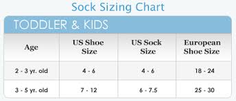 Kids Socks Sizes Kids