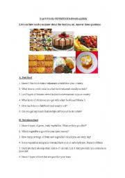 The 1960s produced many of the best tv sitcoms ever, and among the decade's frontrunners is the beverly hillbillies. Fast Food Versus Healthy Food Quiz Esl Worksheet By Bibada