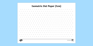 You can use isometric paper to draw 3d shapes. Isometric Dot Paper Teacher Made