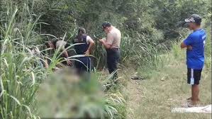 A lifeless body with a gunshot wound was found near the ...