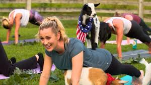 Maybe you would like to learn more about one of these? Goat Yoga With Kellie And Ben Pickler And Ben