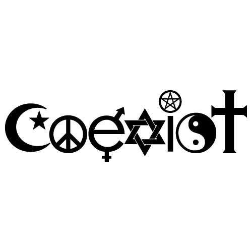 Christianity and Coexist - Courageous Christian Father