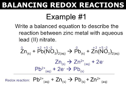 Tang 02 Balancing Redox Reactions 2 Redox Reactions Reactions Organic Reactions