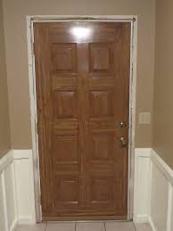 I have the old style door trim and doors (skeleton key door locks), and the really old door trim, as shown in this picture the bottom trim is fluted but doesn't look wide enough across the header. Beefing Up Your Door Trim And A Little Bartering For A Desk Beckwith S Treasures