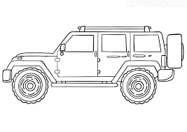 It is a compact crossover suv car introduced in 2007. Suv Car Coloring Page Coloring Books