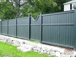 A garden fence plays multiple roles in a landscape. Garden Fence Colour Ideas