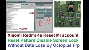 After repeated failed attempts to open the pattern lock, the interface of mi will lock the device. Xiaomi Redmi 4a Reset Mi Account Reset Disable Screen Lock Without Data In 2021 Data Loss Xiaomi Disability