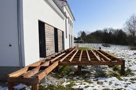 Terrasse Bois Sur Pilotis M Aub S Construction Ossature Bois Terrasse Bois Sur Pilotis Terrasse Bois Construction Ossature Bois