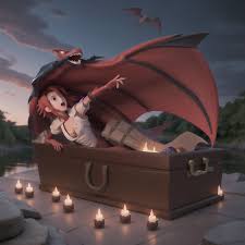 Anime, river, pterodactyl, villain, vampire's coffin, bravery, HD, 4K, AI  Generated Art - Image Chest - Free Image Hosting And Sharing Made Easy