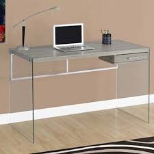 ➤ ratenzahlung ➤ top service das tischgestell ist mit einer platte versehen und die vier abgerundeten beine sind aus metall mit. Glas Und Metall Und Holz Schreibtisch Konstilo
