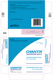 Chantix Varenicline Fda Package Insert Drug Facts