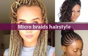 Micro braids keep hair neat and contained with countless tiny, delicate our expert agrees: Best Micro Braids Hairstyle For Women Hairstyle For Women