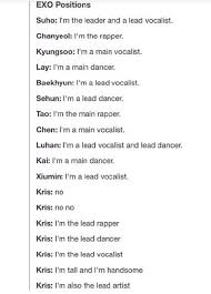 Exo Positions Lol