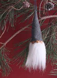 A Simple And Cute Diy Gnome Ornament Diy Christmas Tree Ornaments Diy Christmas Ornaments Ornaments Diy Kids