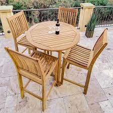 See more ideas about round counter height table, counter height table, table. Set Up For A Fun Summer End Season With Outdoor High Top Table And Chairs