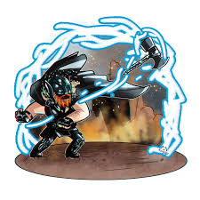 Unmasked Warthor Reminds Me Of Lebowski Mightythor Thor Warthor Marvel Stormbreaker Fire Lightning Volstagg Lebowski Comic Character