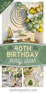 Celebrating it is a tribute to life, your experiences, your successes, and mistakes. 210 40th Birthday Party Ideas In 2021 40th Birthday Parties 40th Birthday Birthday Party