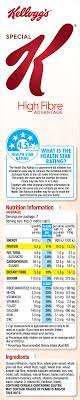Kellogg S Special K High Fibre Advantage Kellogg S
