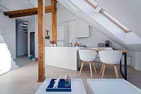 Come Arredare Una Mansarda Open Space 11 Progetti Di Design Mondodesign It Ristrutturazione Mansarda Rimodellare La Soffitta Bagno Attico
