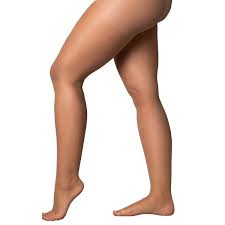 Essexee Legs Womens Plus Size Open Toe Tights El301 10den 1 Pair