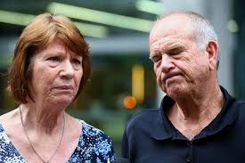MALIK MORRIS COURT, Shirlene and Gary Towers and Zana Warneke talk to the  media outside the Supreme