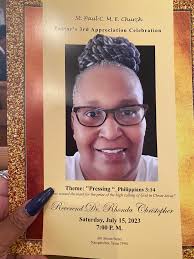 Pastor Rev. Dr. Rhonda K....