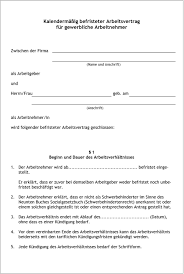 Durch die unterzeichnung des arbeitsvertrags wird das arbeitsverhältnis zwischen arbeitgeber und arbeitnehmer besiegelt. Kalendermassig Befristeter Arbeitsvertrag Fur Gewerbliche Arbeitnehmer Pdf Kostenfreier Download