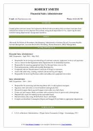sales administrator resume samples