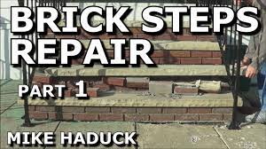 Then run wiring from original box. Brick Steps Repair Part 1 Mike Haduck Youtube