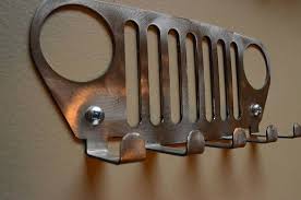 Jeep Tj Key Holder Rack Jeep Gift Wrangler Offroading Jeep Etsy Jeep Gifts Jeep Tj Hat Rack