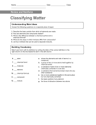 Classifying matter test questions, classifying matter practice, classifying matter worksheet flinn, science classifying matter answers, classifying matter from matter and change worksheet worksheets for all from classifying matter worksheet with answers , source: Classifying Matter Understanding Main Ideas
