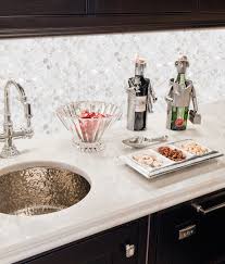 From an elegant beach or coastal theme to something highly modern mother of pearl tile can work with a wide variety of styles. Mother Of Pearl Backsplash Houzz