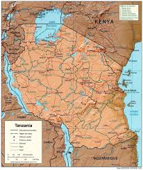 United republic of tanzania ˌtænzəˈniːə или tænˈzeɪniə. Karta Istoricheskih Mest V Tanzanii Karte Tanzanii Pokazyvaya Istoricheskie Mesta Vostochnaya Afrika Afrika