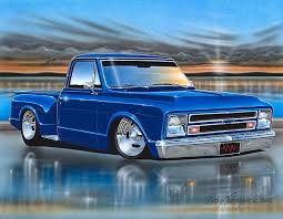 Image result for Marine Blue 1967 Truck