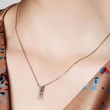 Cheap pendant necklaces, buy quality jewelry & accessories directly from china suppliers:sumeng fashion tiny heart dainty initial necklace to home , and you can find similar products at all categories , jewelry & accessories , necklaces & pendants , pendant necklaces. Women S Cubic Zirconia Pendant Necklace 18k Gold Plated S925 Sterling Silver Love Dainty Gold 40 Cm Necklace Jewelry For Gift Daily 06659024 Buy Online In Antigua And Barbuda At Antigua Desertcart Com Productid 83206592