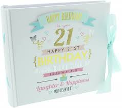Our list includes 21st birthday gifts for her and 21st birthday gifts for him. Signography Ladies 21st Birthday Photo Album Gifts From Handpicked