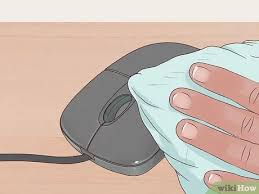 Wring out the cloth to ensure it is merely damp, not dripping. 3 Ways To Clean A Computer Mouse Wikihow