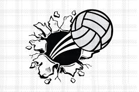 Download Volleyball Design Vector Logo Graphic By Johanruartist Creative Fabrica