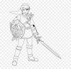 1920x1080 link, the legend of zelda, nintendo, master sword, hylian shield wallpapers hd / desktop and mobile backgrounds. Master Sword Coloring Pages 5 By Erica Legend Of Zelda Link Coloring Pages Hd Png Download 609x740 791761 Pngfind