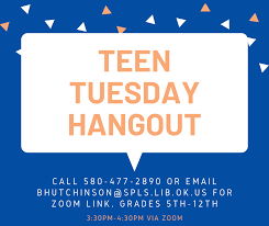 Help celebrate by supporting this fantastic partnership at any of the 20+. Teen Tuesdays Southern Prairie Library