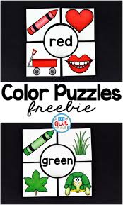 Color Puzzles Preschool Color Activities Preschool Colors Kindergarten Colors